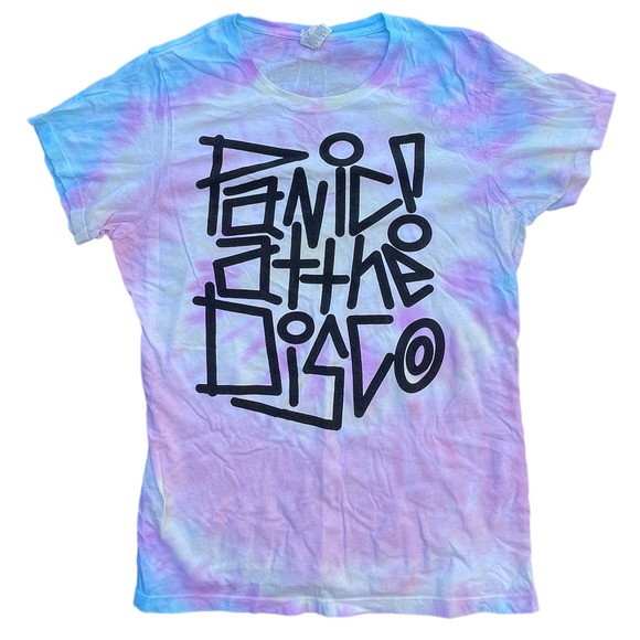 PANIC AT THE DISCO TIE DYE SHIRT ♡ - Picture 1 of 3